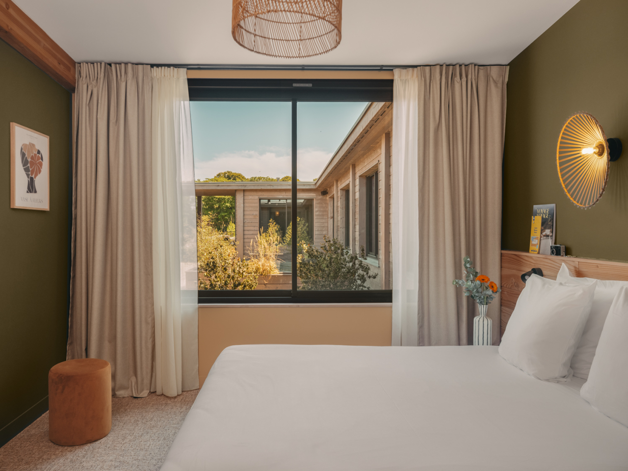 CHAMBRE DOUBLE BOUT DU PARC TERRASSE