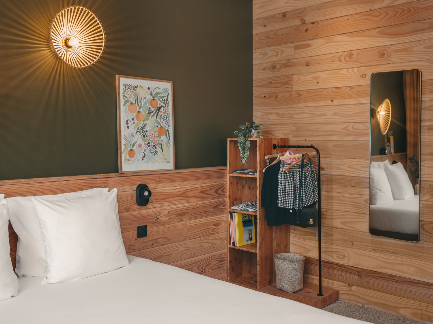 CHAMBRE DOUBLE BOUT DU PARC TERRASSE