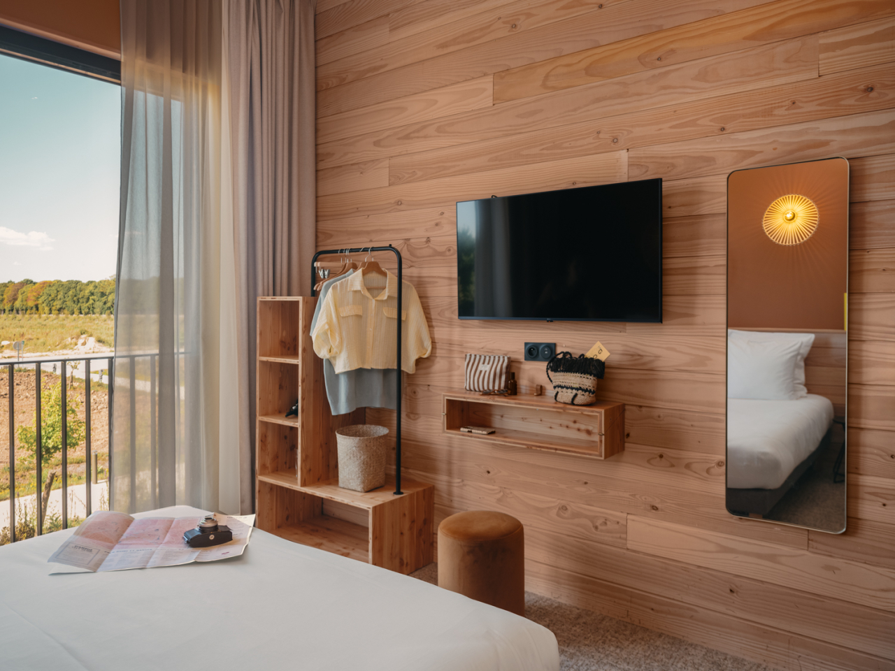 CHAMBRE DOUBLE BOUT DU PARC TERRASSE