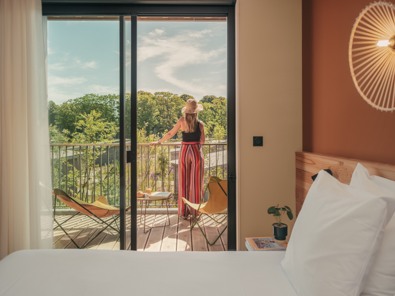 CHAMBRE SUPERIEURE TERRASSE HOTEL BOUT DU PARC VERSAILLES