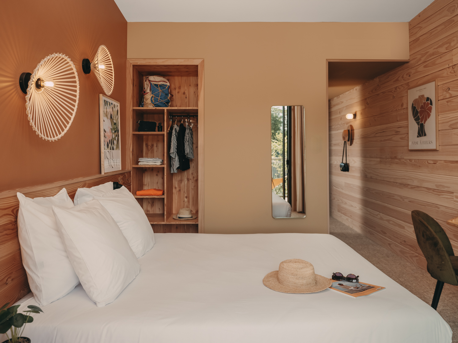 CHAMBRE SUPERIEURE TERRASSE HOTEL BOUT DU PARC VERSAILLES